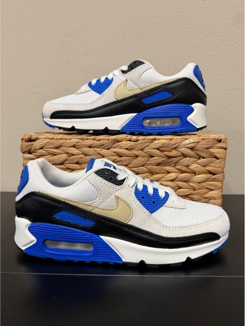 Size 6.5M/8 Women - Nike Air Max 90 Premium “Racer Blue”